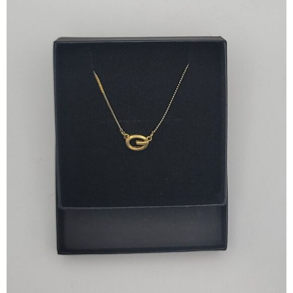 Givenchy Gold "G" Necklace - Picture 3 of 5
